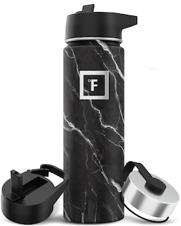 Foto 1 | Botella De Agua Iron °flask Camping & Hiking 650 Ml Black Marquina - Venta Internacional.