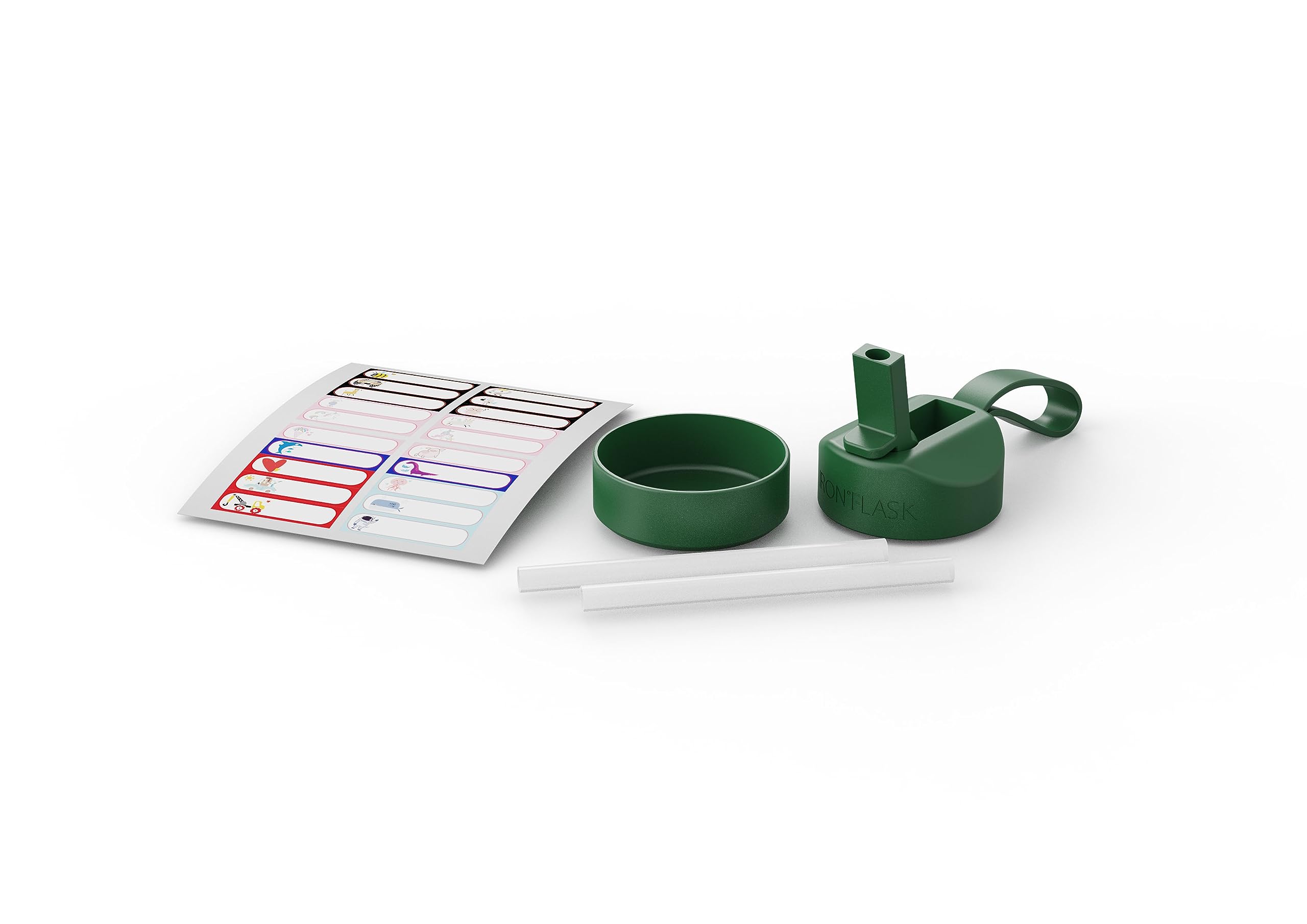 Foto 4 pulgar | Botella De Agua Iron °flask Kids Con Tapa De Pajita, 400 Ml, Color Pino Oscuro - Venta Internacional.