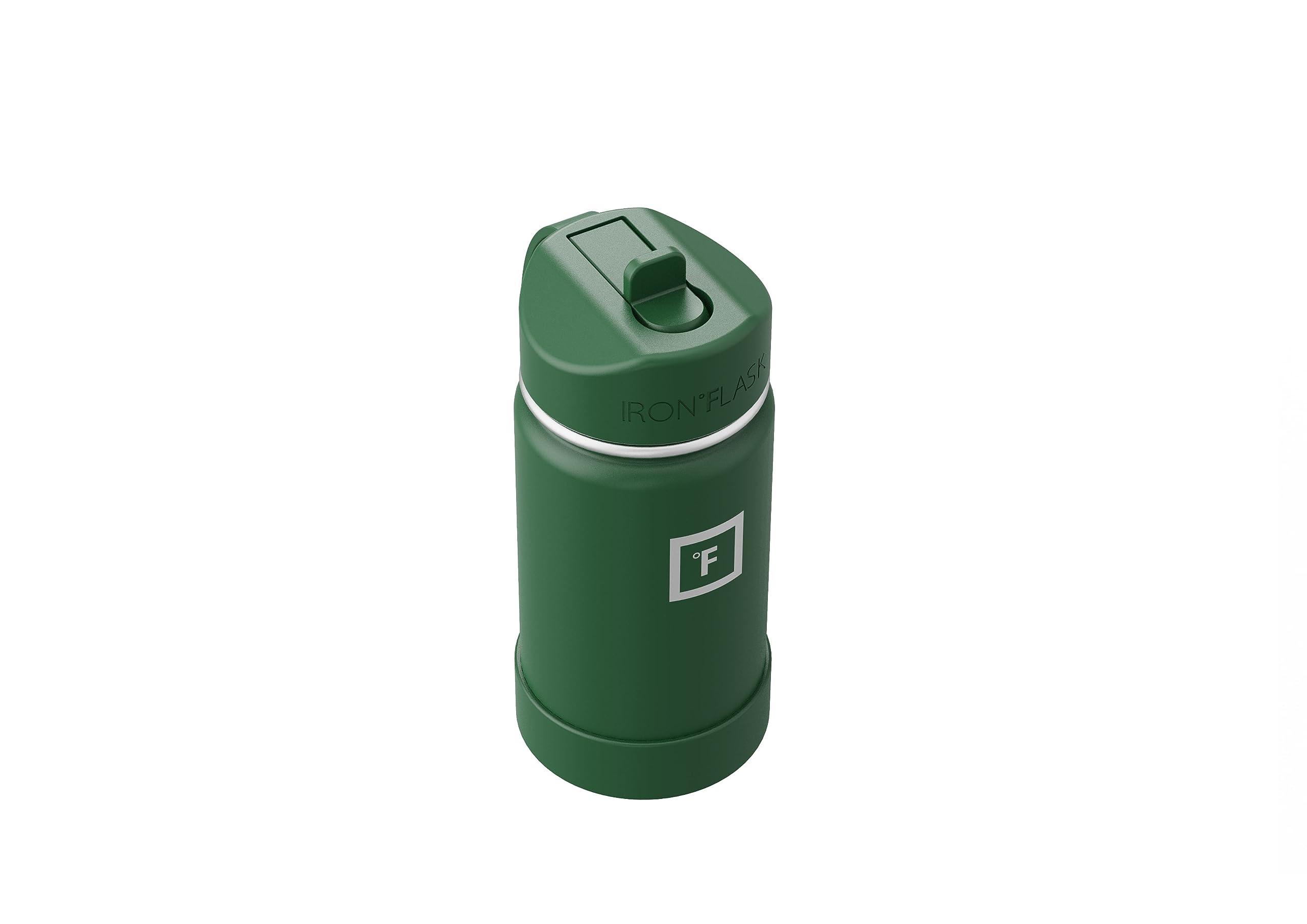 Foto 5 pulgar | Botella De Agua Iron °flask Kids Con Tapa De Pajita, 400 Ml, Color Pino Oscuro - Venta Internacional.
