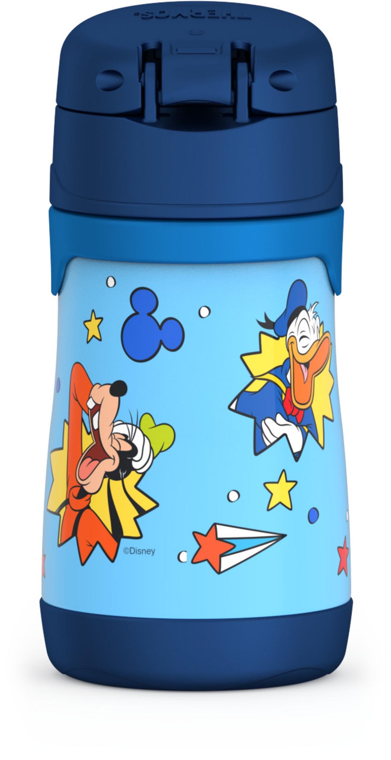 Foto 4 pulgar | Botella Thermos Mickey De Acero Inoxidable Con Aislamiento Al Vacío De 300 Ml - Venta Internacional.