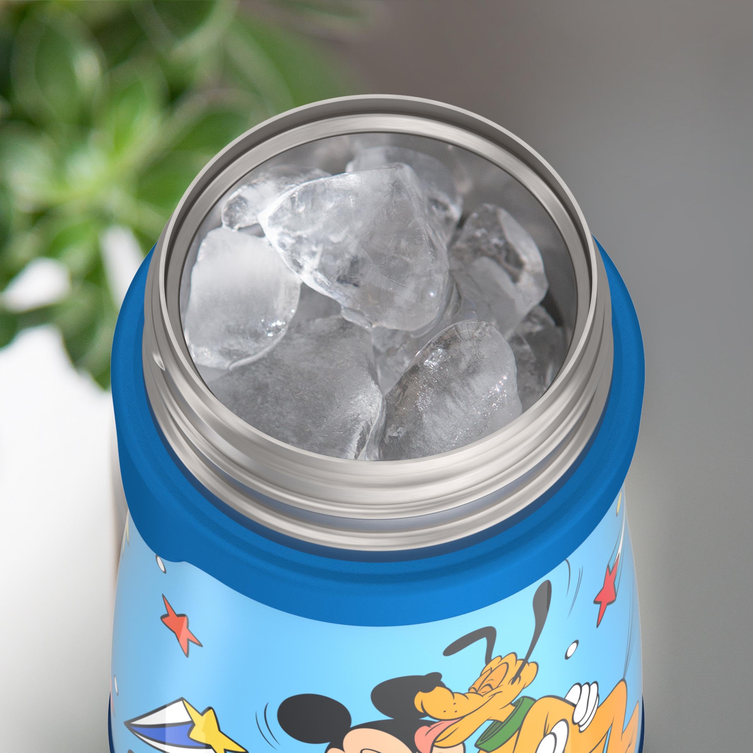 Foto 7 pulgar | Botella Thermos Mickey De Acero Inoxidable Con Aislamiento Al Vacío De 300 Ml - Venta Internacional.