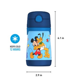 Foto 7 | Botella Thermos Mickey De Acero Inoxidable Con Aislamiento Al Vacío De 300 Ml - Venta Internacional.