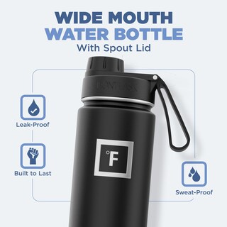 Foto 2 | Botella De Agua Iron °flask Para Acampar Y Senderismo, 650 Ml, Color Rojo Fuego - Venta Internacional.