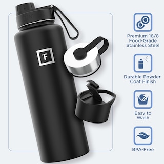 Foto 5 | Botella De Agua Iron °flask Para Acampar Y Hacer Senderismo, 1,2 L, Acero Inoxidable - Venta Internacional.