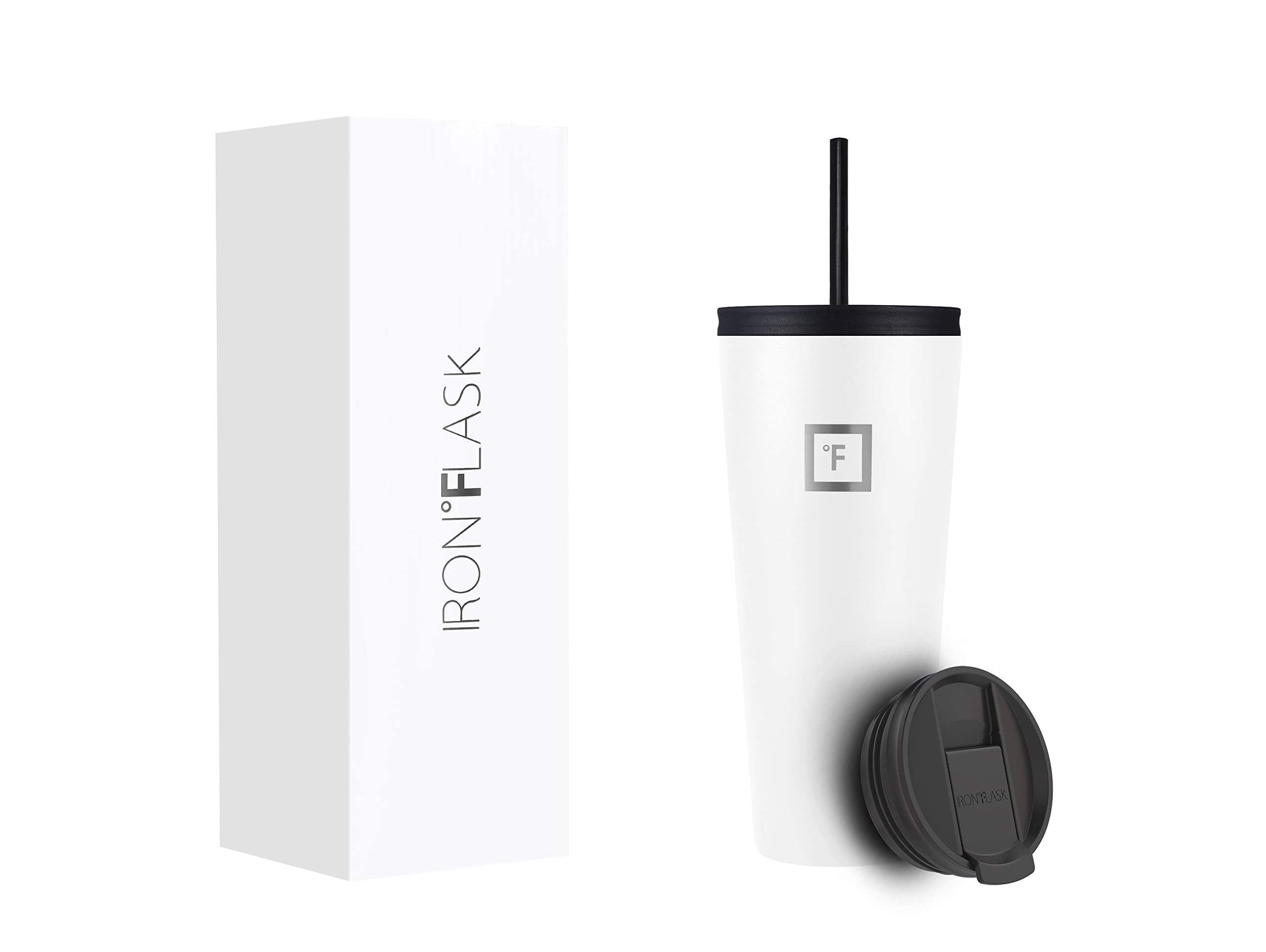 Vaso Iron °flask Classic 2.0 960 Ml De Acero Inoxidable Blanco - Venta Internacional.