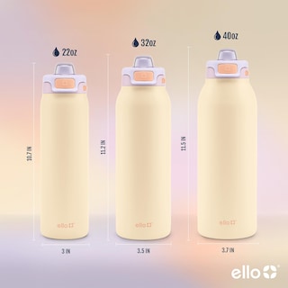 Foto 6 | Botella De Agua Ello Pop & Fill De Acero Inoxidable, 650 Ml, Color Pastel - Venta Internacional.
