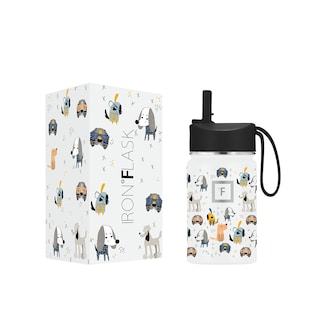 Foto 1 | Botella De Agua Iron °flask Kids Puppy Land De 300 Ml Con Tapa De Pajita - Venta Internacional.