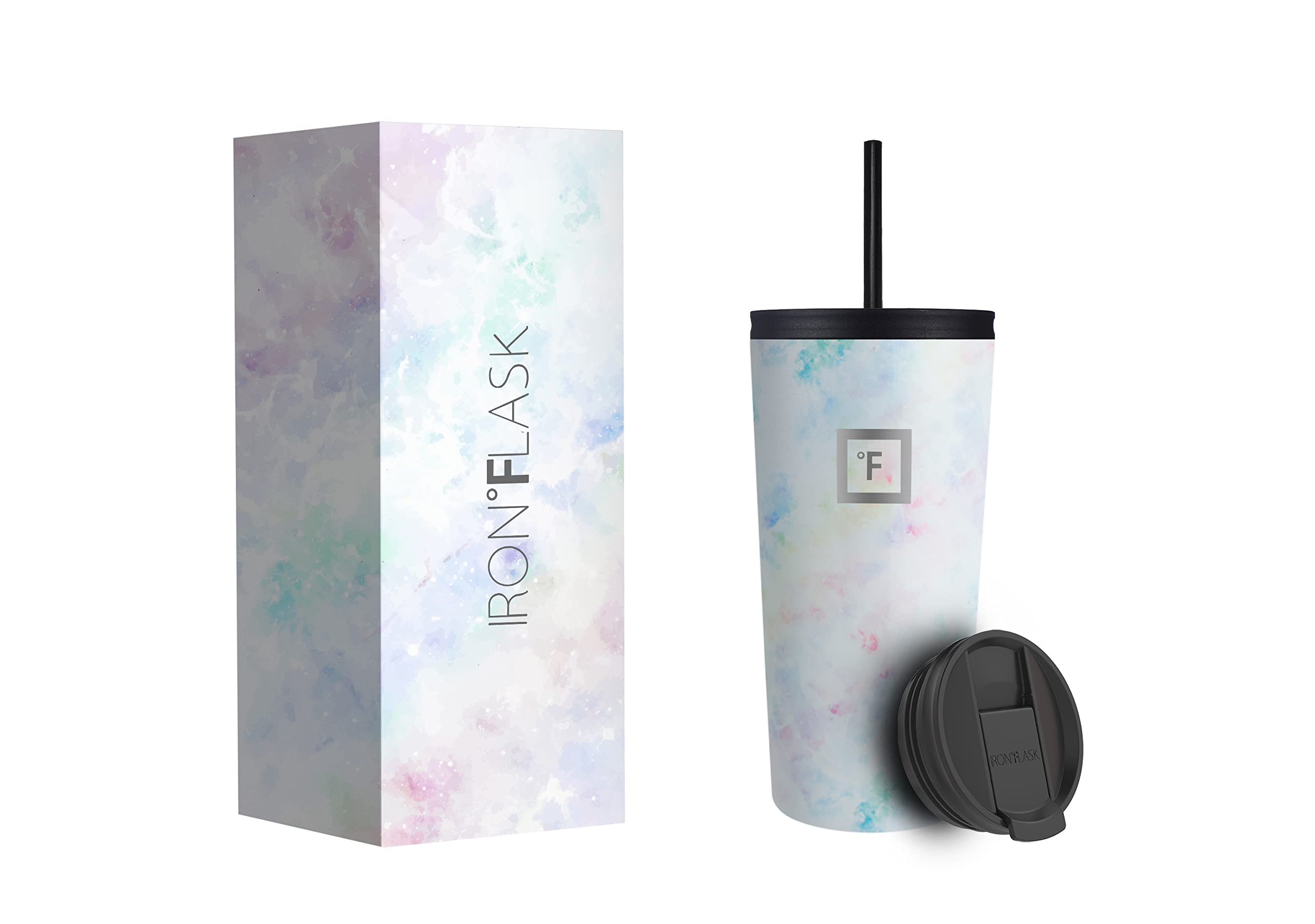 Foto 1 | Vaso Iron °flask Classic 2.0 Con Aislamiento Al Vacío De 590 Ml, Color Perla - Venta Internacional.