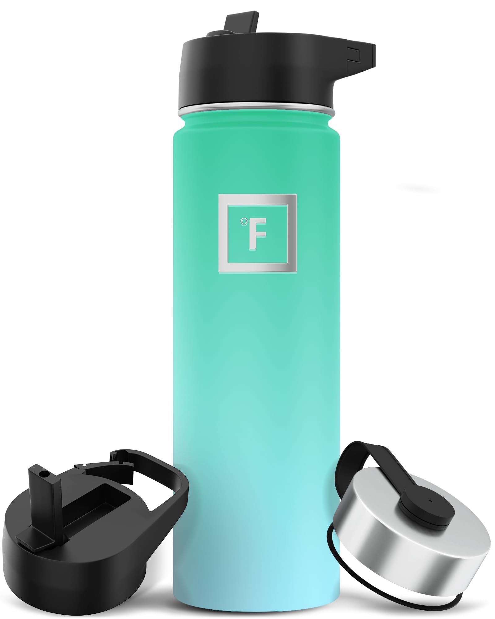 Botella De Agua Iron °flask Para Acampar Y Hacer Senderismo, 650 Ml, Acero Inoxidable - Venta Internacional.