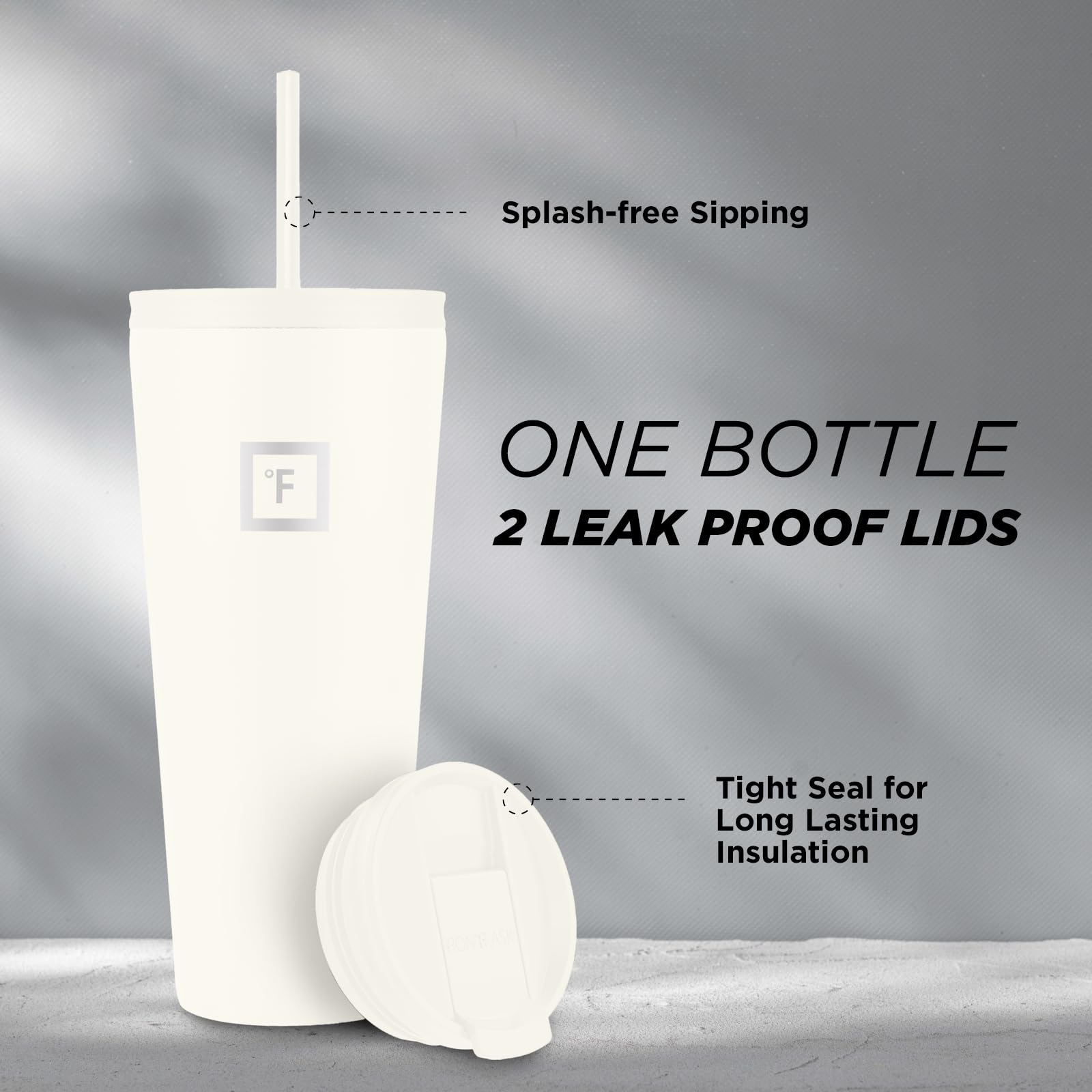 Foto 6 | Vaso Iron °flask Classic 2.0 De 950 Ml Con 2 Tapas De Acero Inoxidable - Venta Internacional.