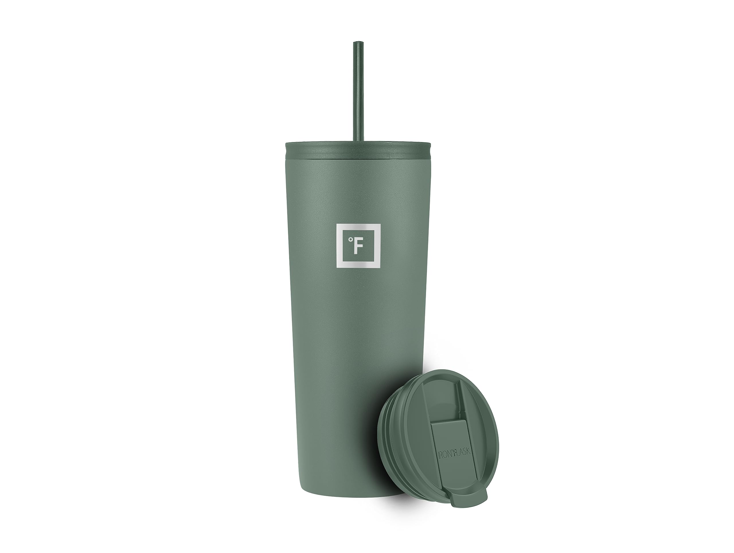 Foto 2 | Vaso Iron °flask Classic 2.0 De Acero Inoxidable, 710 Ml, Color Salvia - Venta Internacional.
