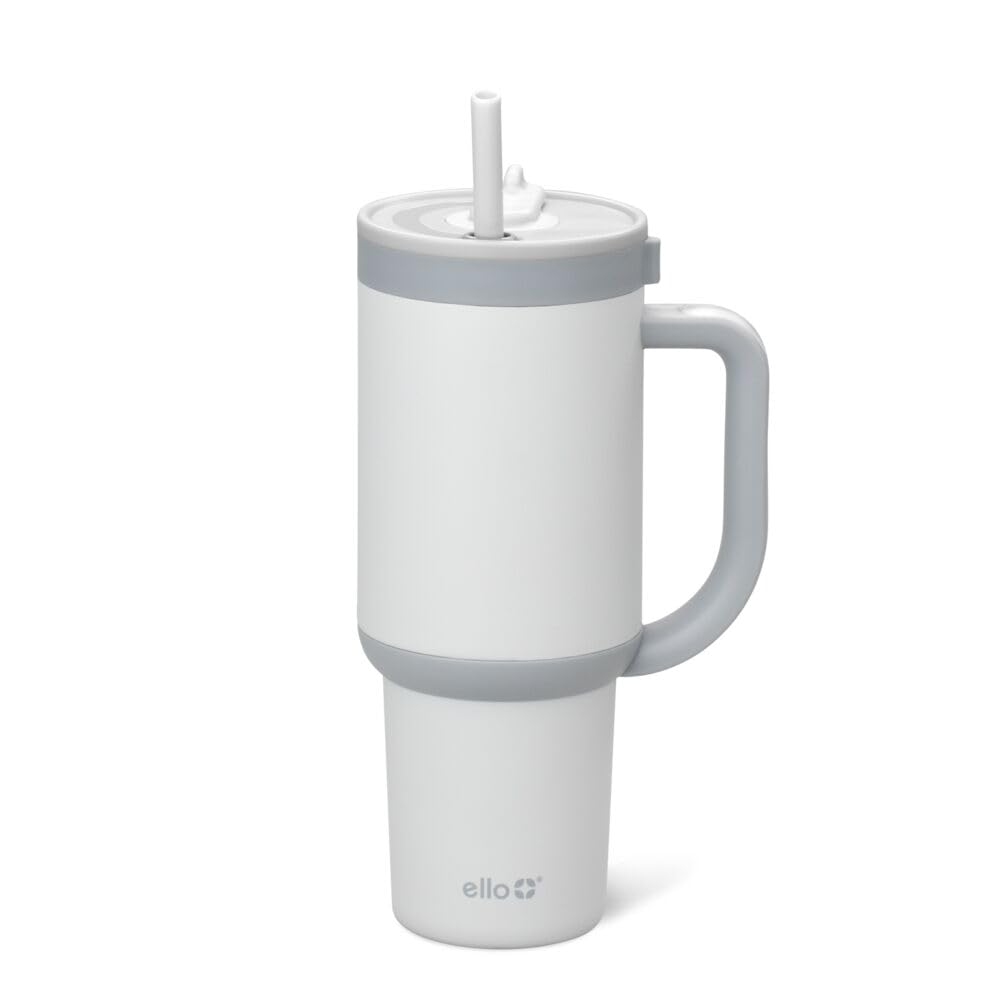 Vaso Ello Oasis Con Asa Y Pajita Retráctil De 900 Ml - Venta Internacional.