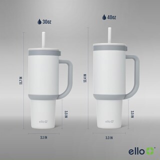 Foto 7 | Vaso Ello Oasis Con Asa Y Pajita Retráctil De 900 Ml - Venta Internacional.