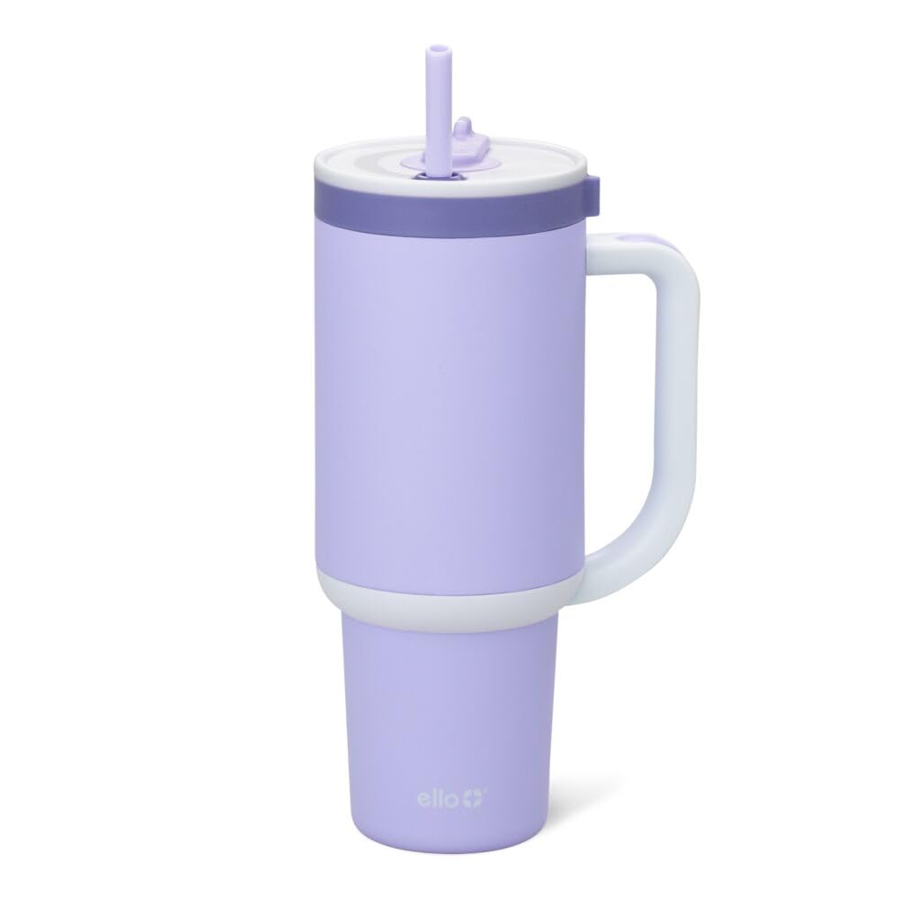 Foto 1 | Vaso Ello Oasis De 1,2 Litros Con Asa Y Pajita Retráctil Twilight - Venta Internacional.