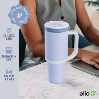 Foto 3 | Vaso Ello Oasis De 1,2 Litros Con Asa Y Pajita Retráctil Twilight - Venta Internacional.