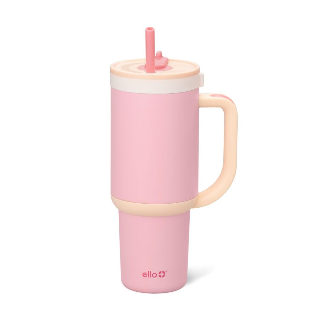 Foto 2 pulgar | Vaso Ello Oasis De 900 Ml Con Asa Y Pajita Retráctil - Venta Internacional.
