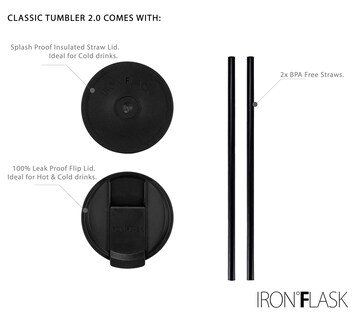 Foto 7 | Vaso Iron °flask Classic 2.0, Aislado Al Vacío, 590 Ml, Algodón De Azúcar - Venta Internacional.
