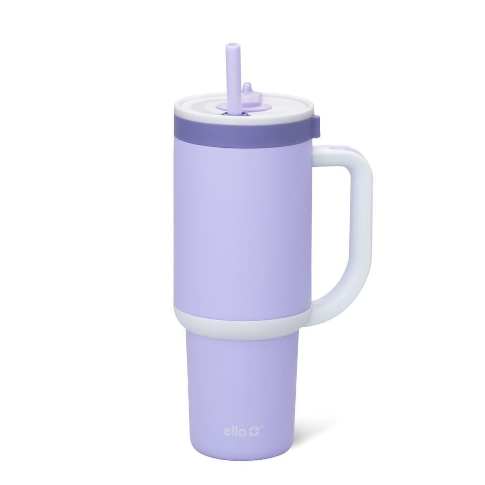 Vaso Ello Oasis Con Asa Y Pajita Retráctil 880 Ml - Venta Internacional.