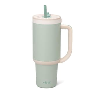 Foto 1 | Vaso Ello Oasis Con Asa Y Pajita Retráctil, 1,2 L, Color Pistacho - Venta Internacional.