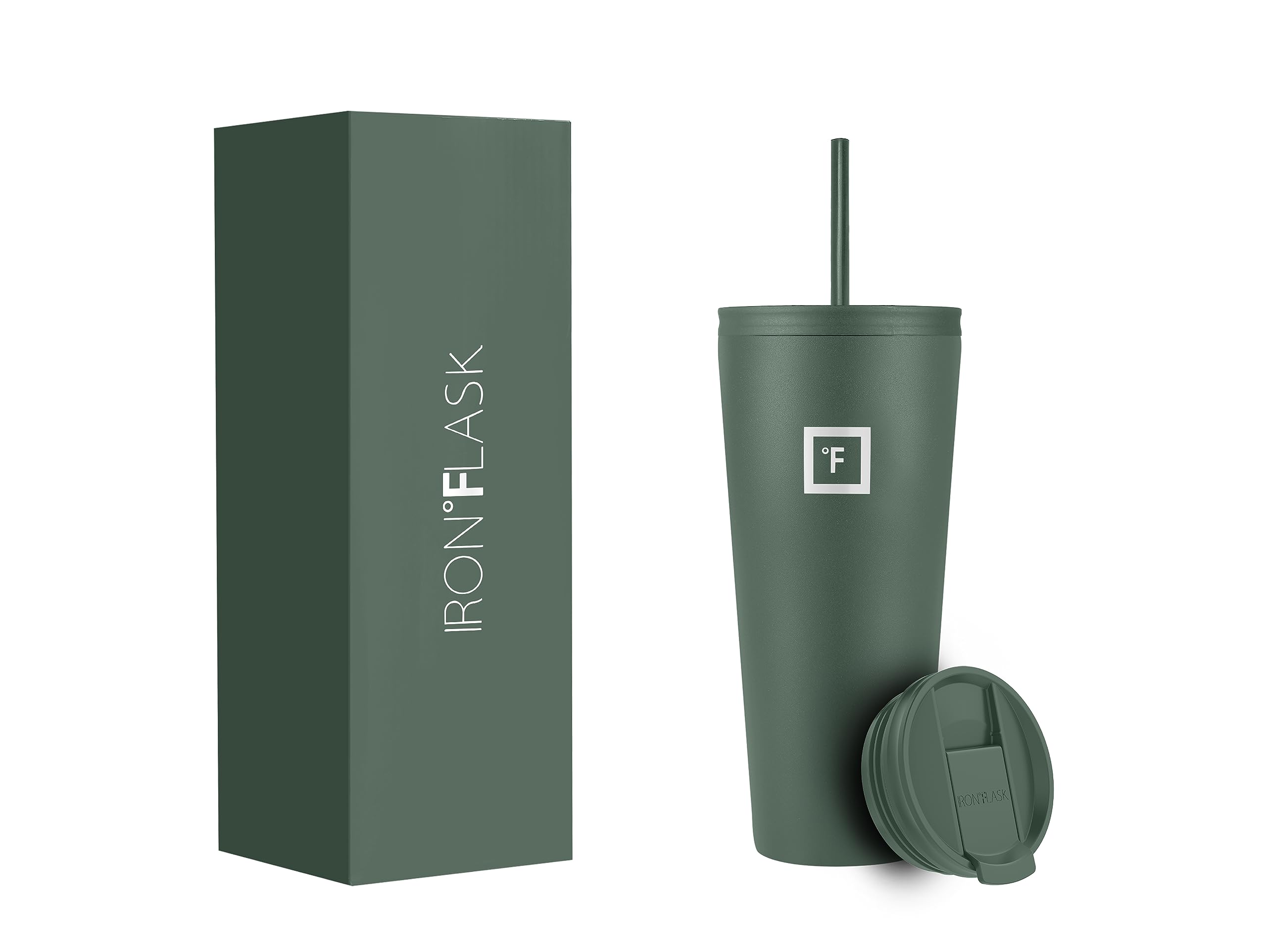 Vaso Iron °flask Classic 2.0 De 950 Ml Con 2 Tapas De Acero Inoxidable - Venta Internacional.