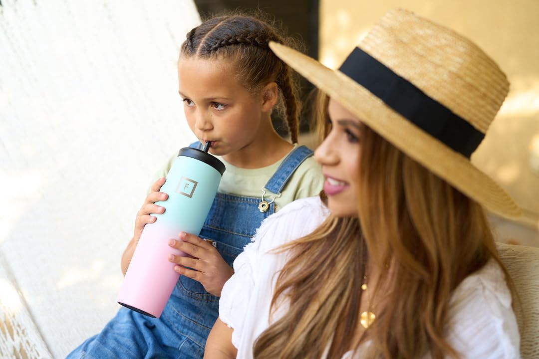 Foto 7 | Botella De Agua Iron °flask Kids Con Aislamiento Al Vacío De 400 Ml, Azul - Venta Internacional.