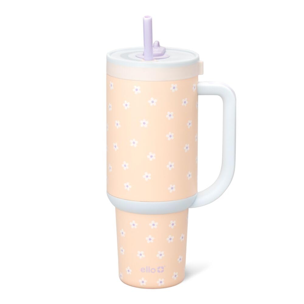 Vaso Ello Oasis De 1,2 Litros Con Asa Y Pajitas Retráctiles - Venta Internacional.