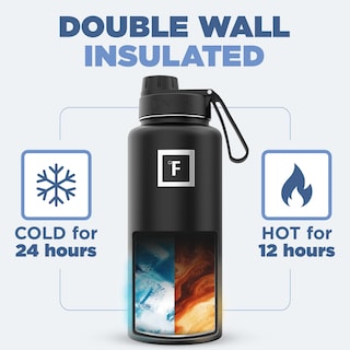 Foto 4 | Botella De Agua Iron °flask Para Acampar Y Hacer Senderismo, 960 Ml, Acero Inoxidable - Venta Internacional.