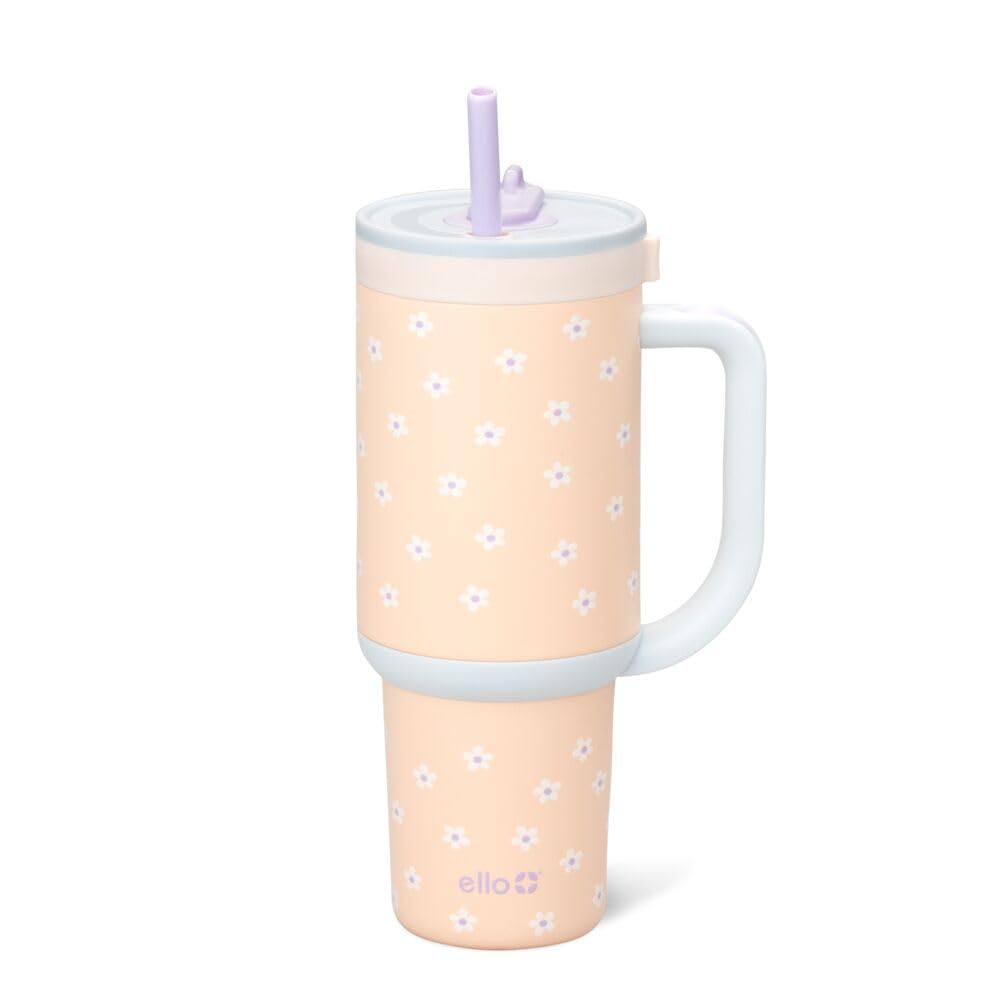 Foto 2 pulgar | Vaso Ello Oasis De 900 Ml Con Asa Y Pajita Retráctil - Venta Internacional.