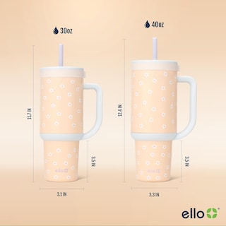 Foto 7 | Vaso Ello Oasis De 900 Ml Con Asa Y Pajita Retráctil - Venta Internacional.