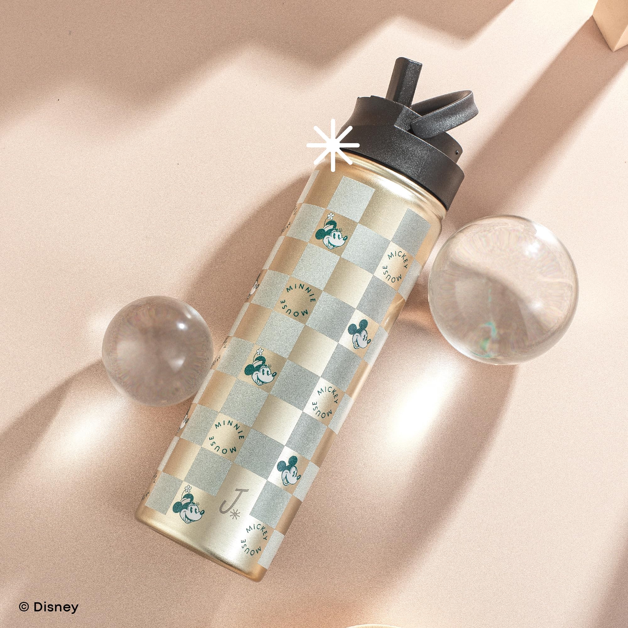Foto 7 | Botella De Agua Joyjolt Disney Retro Vintage 650 Ml De Acero Inoxidable - Venta Internacional.