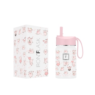 Foto 1 | Botella De Agua Iron °flask Kids Piggy Time De 300 Ml Con Tapa De Pajita - Venta Internacional.