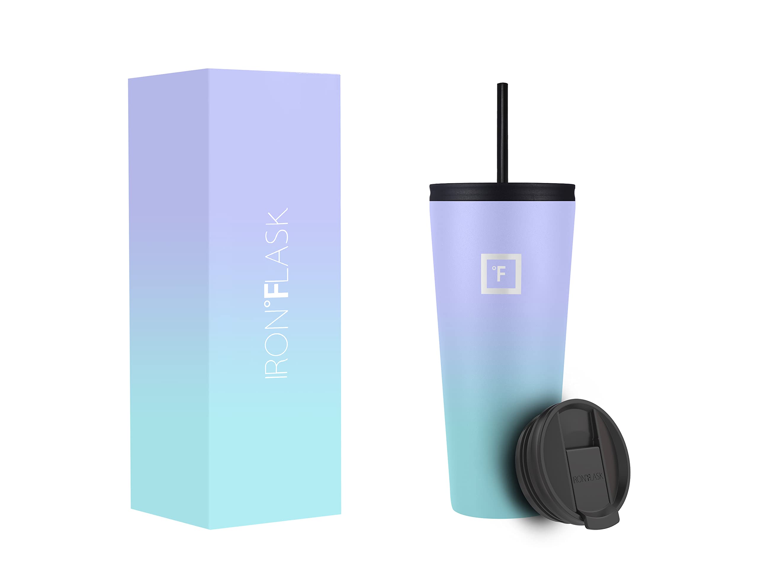 Vaso Iron °flask Classic 2.0 De 950 Ml Con 2 Tapas De Acero Inoxidable - Venta Internacional.