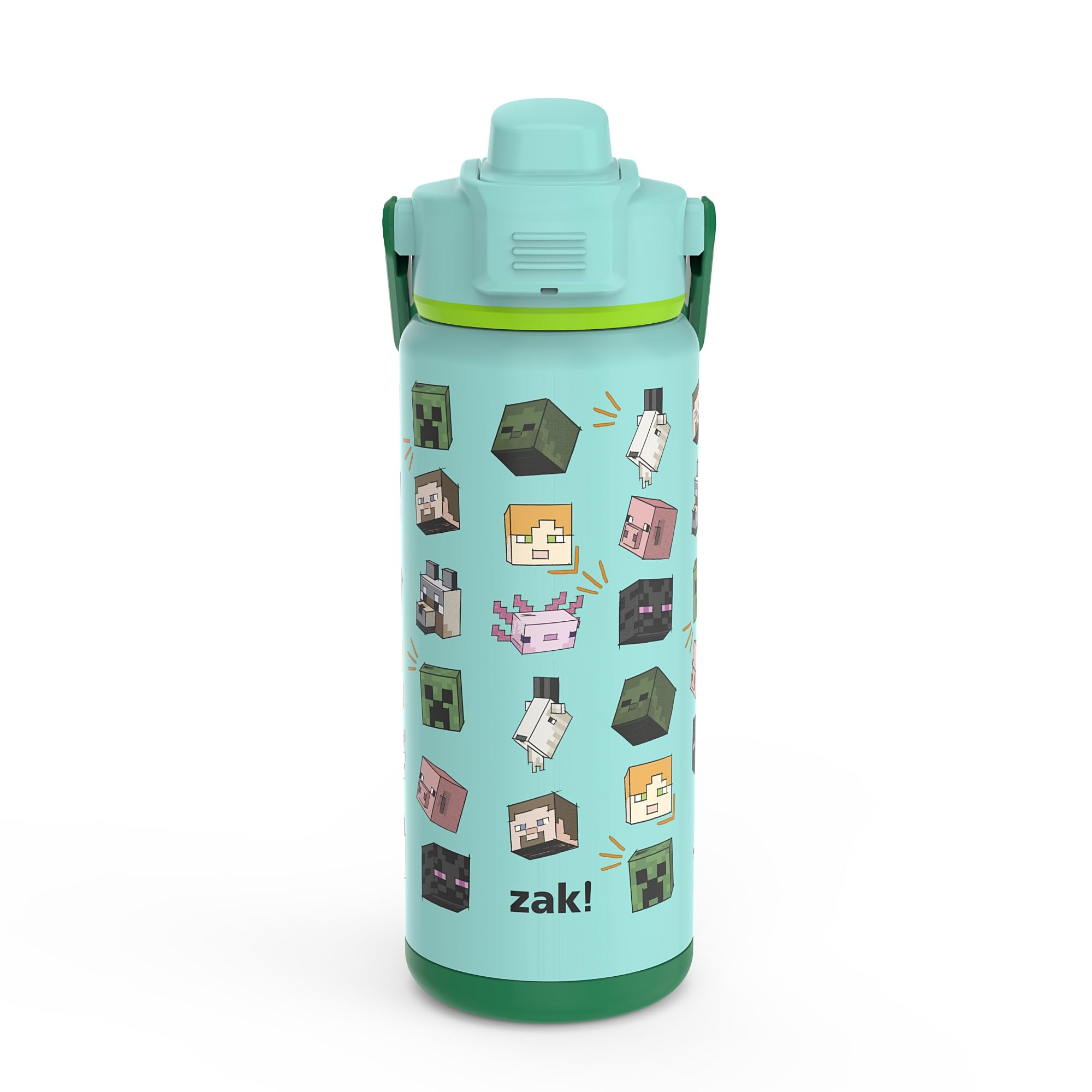 Botella Aislante Zak Designs Beacon Minecraft 600 Ml - Venta Internacional.