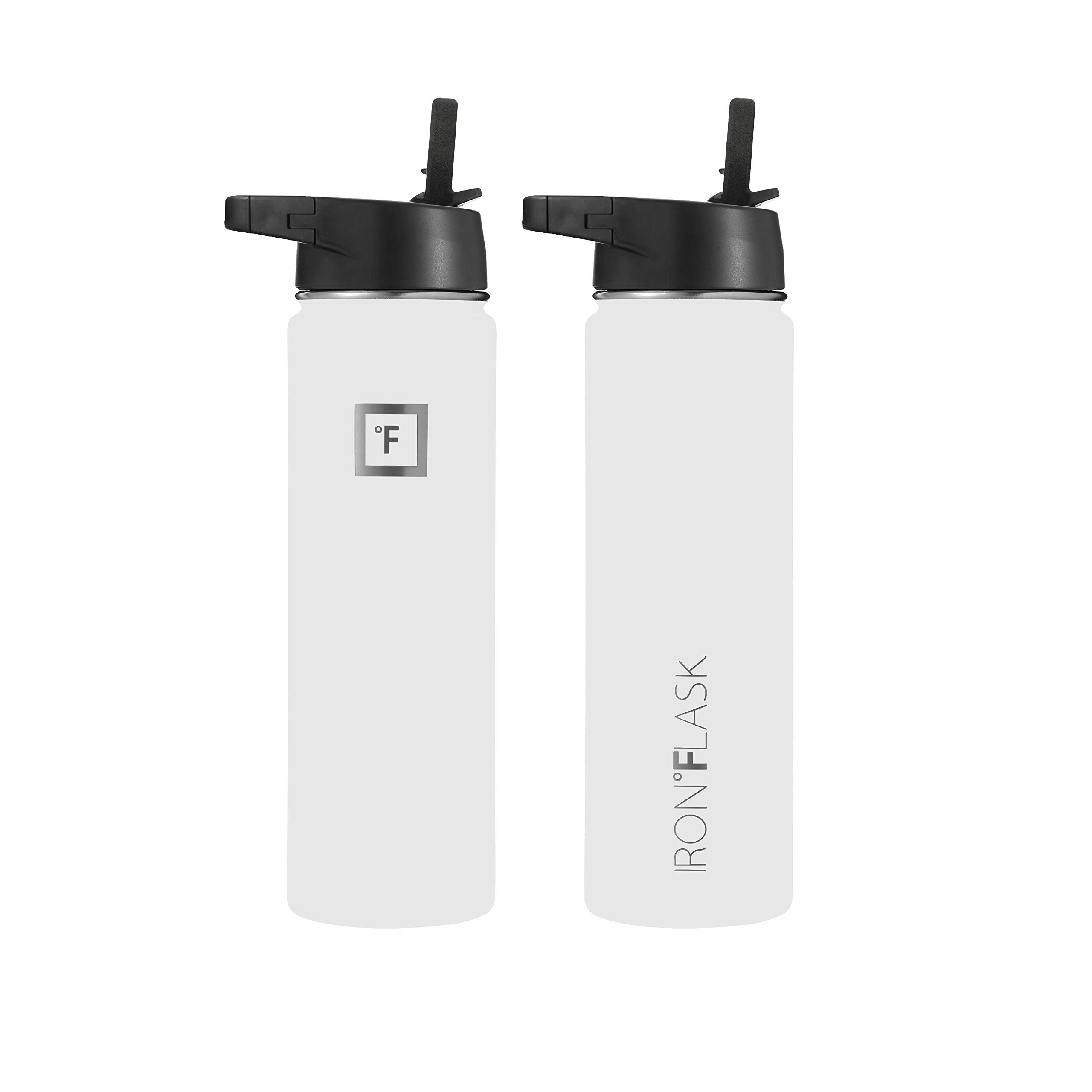 Foto 4 pulgar | Botella De Agua Iron °flask Para Acampar Y Senderismo, 650 Ml, Color Blanco Invierno - Venta Internacional.