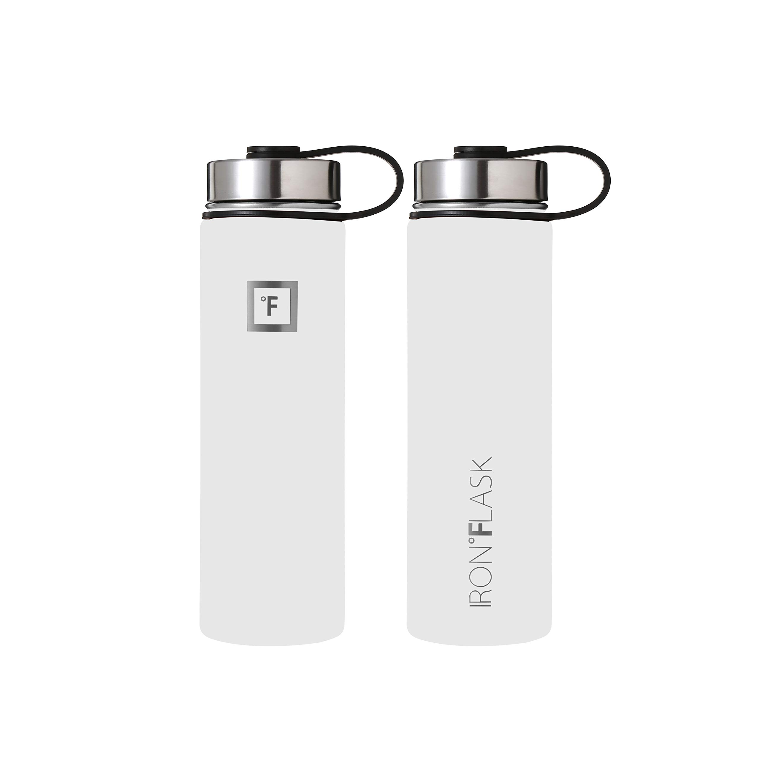 Foto 5 pulgar | Botella De Agua Iron °flask Para Acampar Y Senderismo, 650 Ml, Color Blanco Invierno - Venta Internacional.