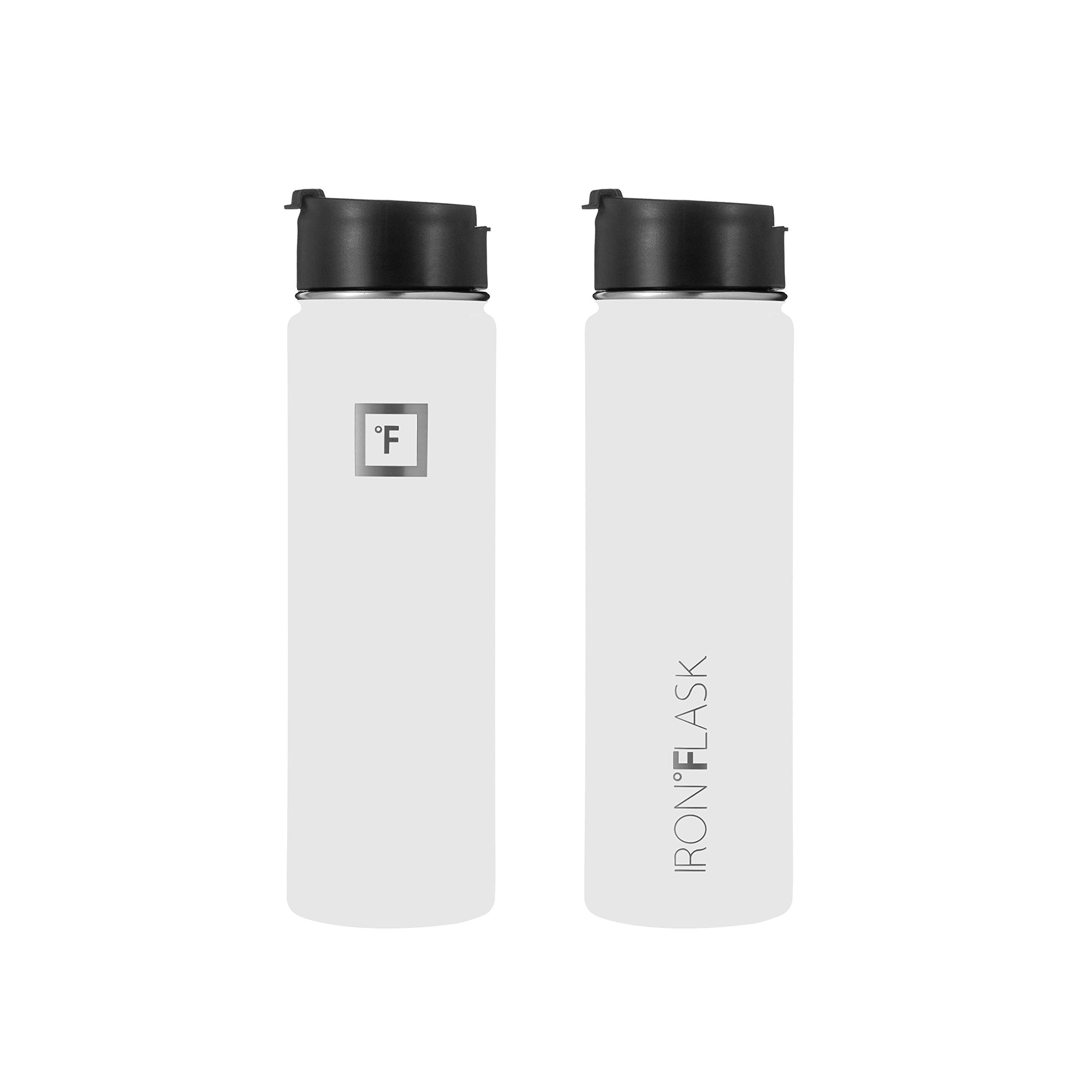 Foto 6 pulgar | Botella De Agua Iron °flask Para Acampar Y Senderismo, 650 Ml, Color Blanco Invierno - Venta Internacional.