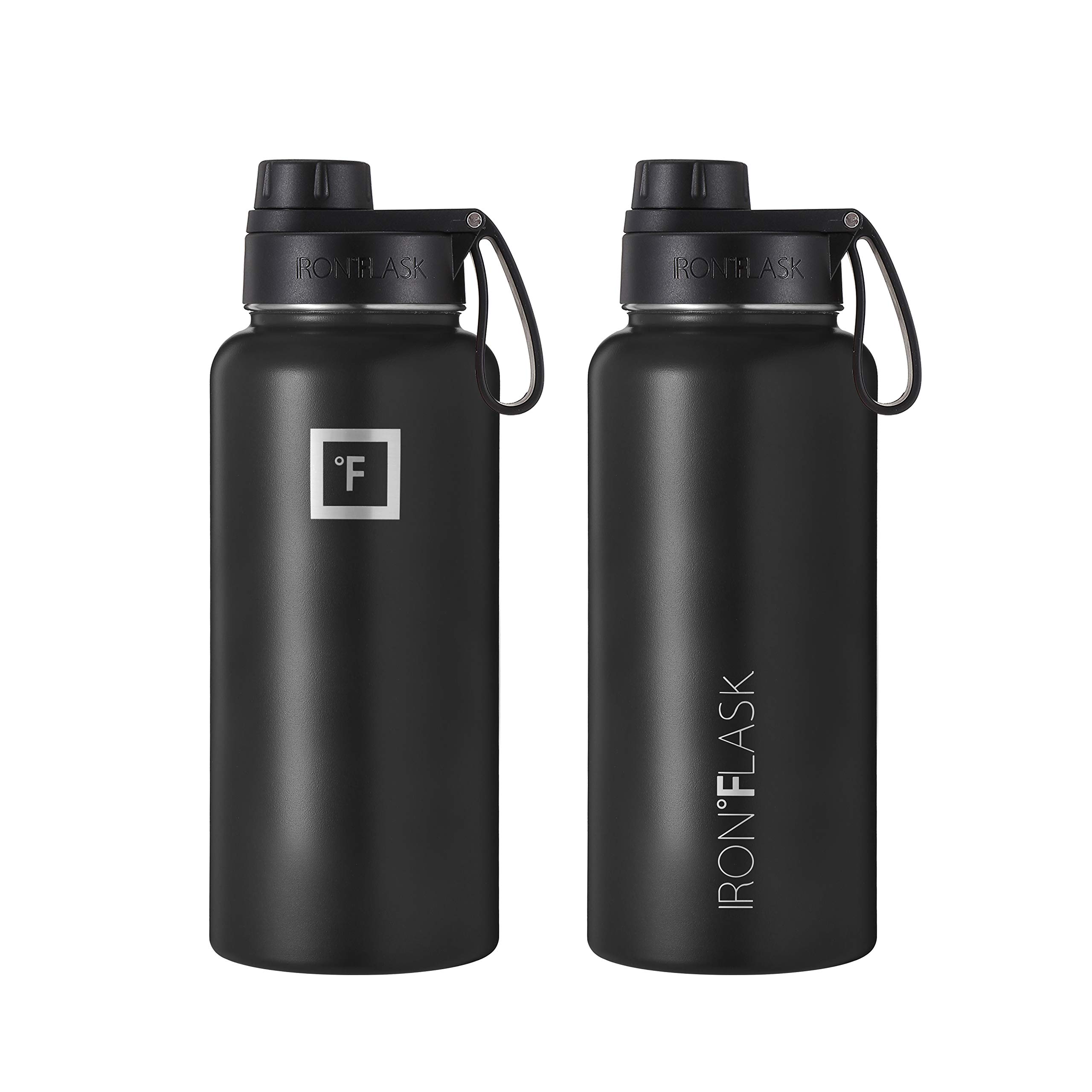 Foto 4 pulgar | Botella De Agua Iron °flask Para Acampar Y Senderismo, 960 Ml, Color Negro Medianoche - Venta Internacional.