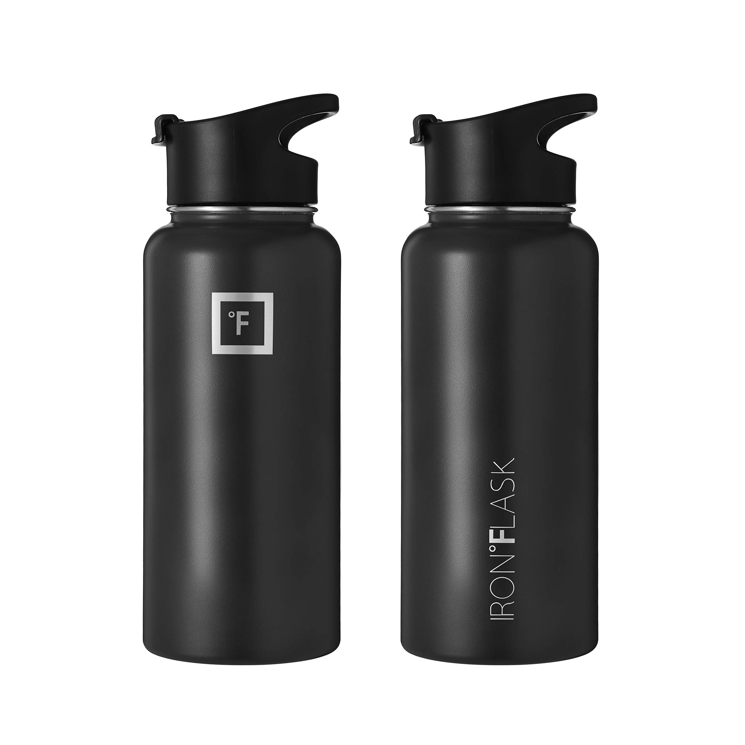 Foto 6 pulgar | Botella De Agua Iron °flask Para Acampar Y Senderismo, 960 Ml, Color Negro Medianoche - Venta Internacional.