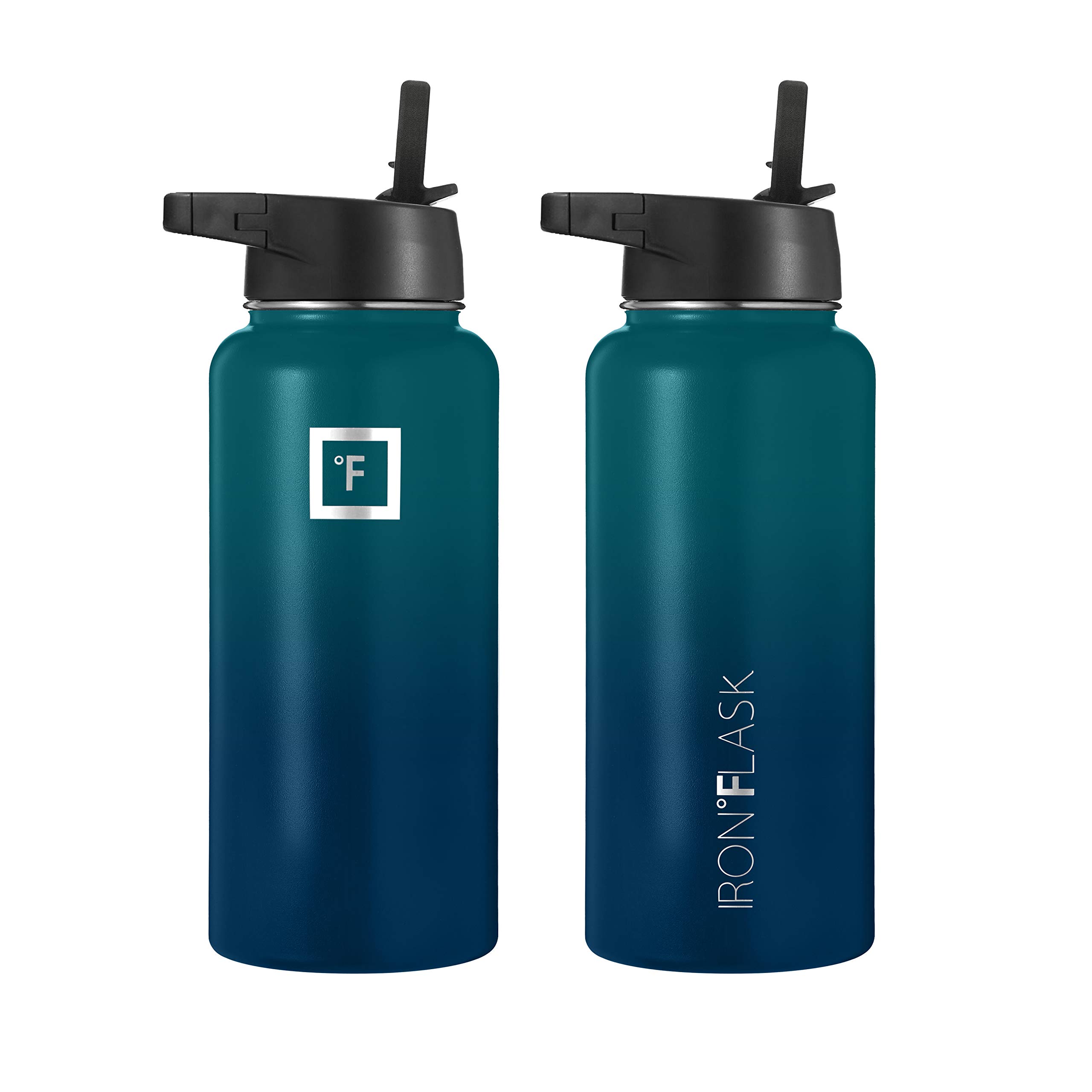 Foto 4 pulgar | Botella De Agua Iron °flask Para Acampar Y Senderismo, 960 Ml, Dark Night - Venta Internacional.