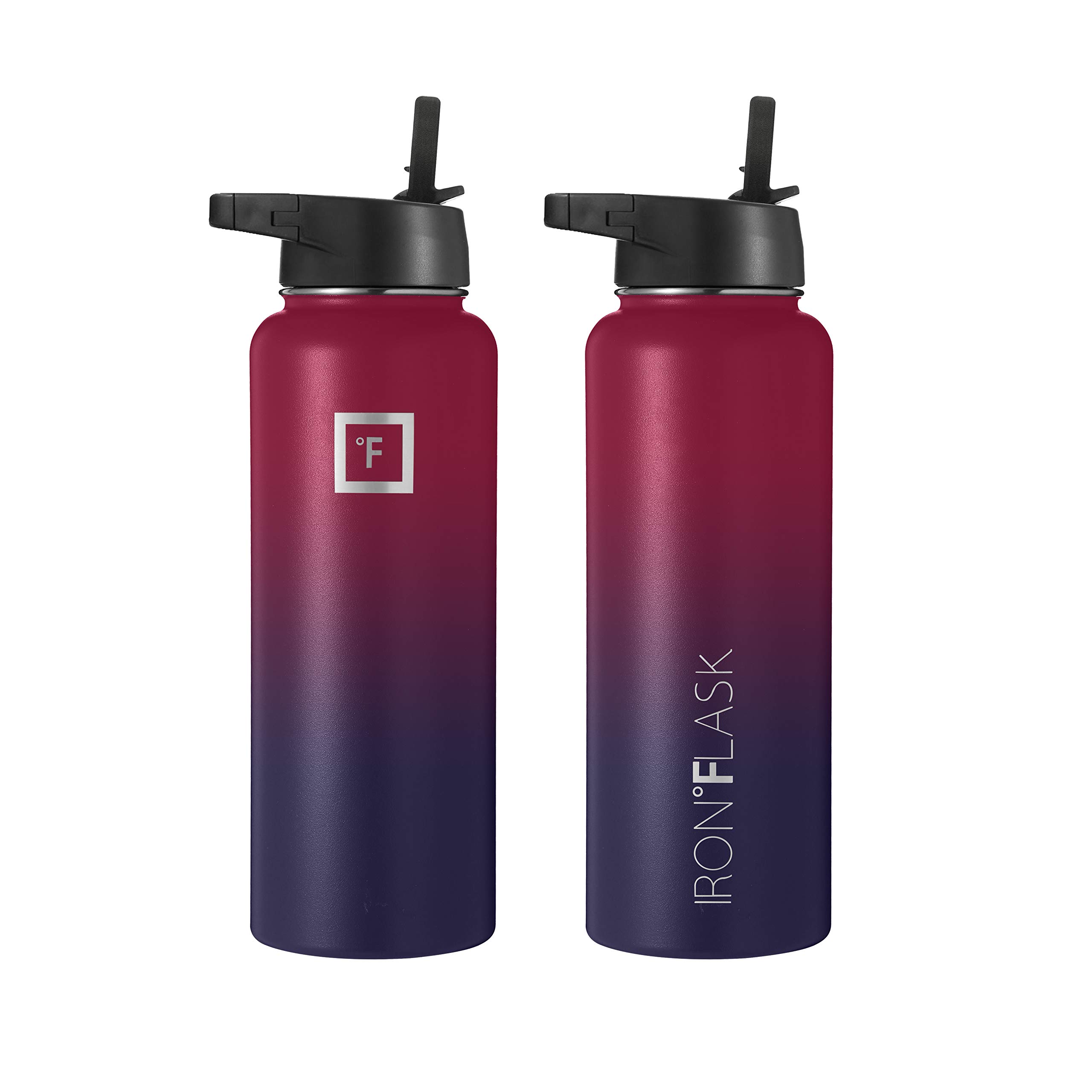 Foto 4 pulgar | Botella De Agua Iron °flask Camping & Hiking 1.2 L Dark Rainbow - Venta Internacional.