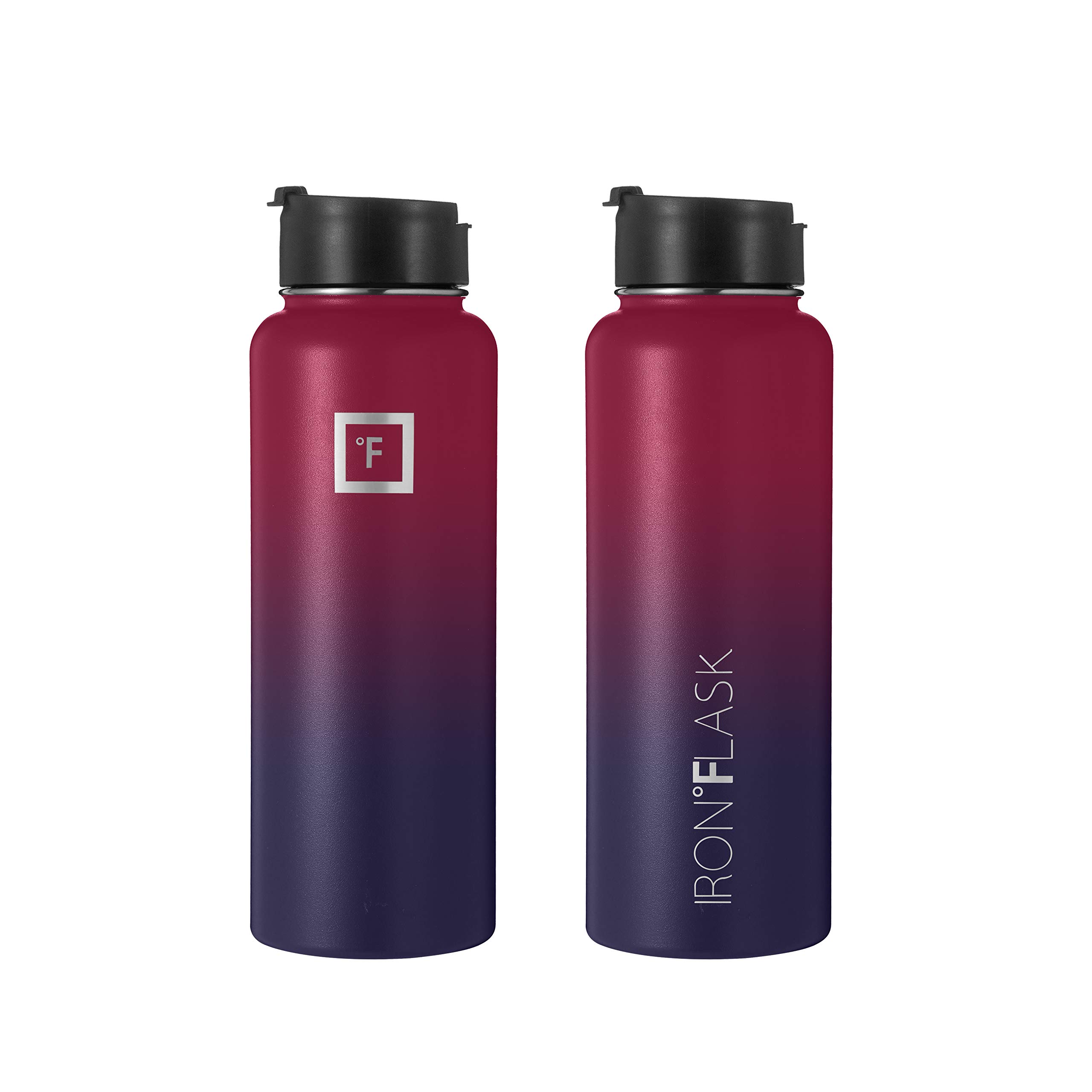 Foto 6 pulgar | Botella De Agua Iron °flask Camping & Hiking 1.2 L Dark Rainbow - Venta Internacional.