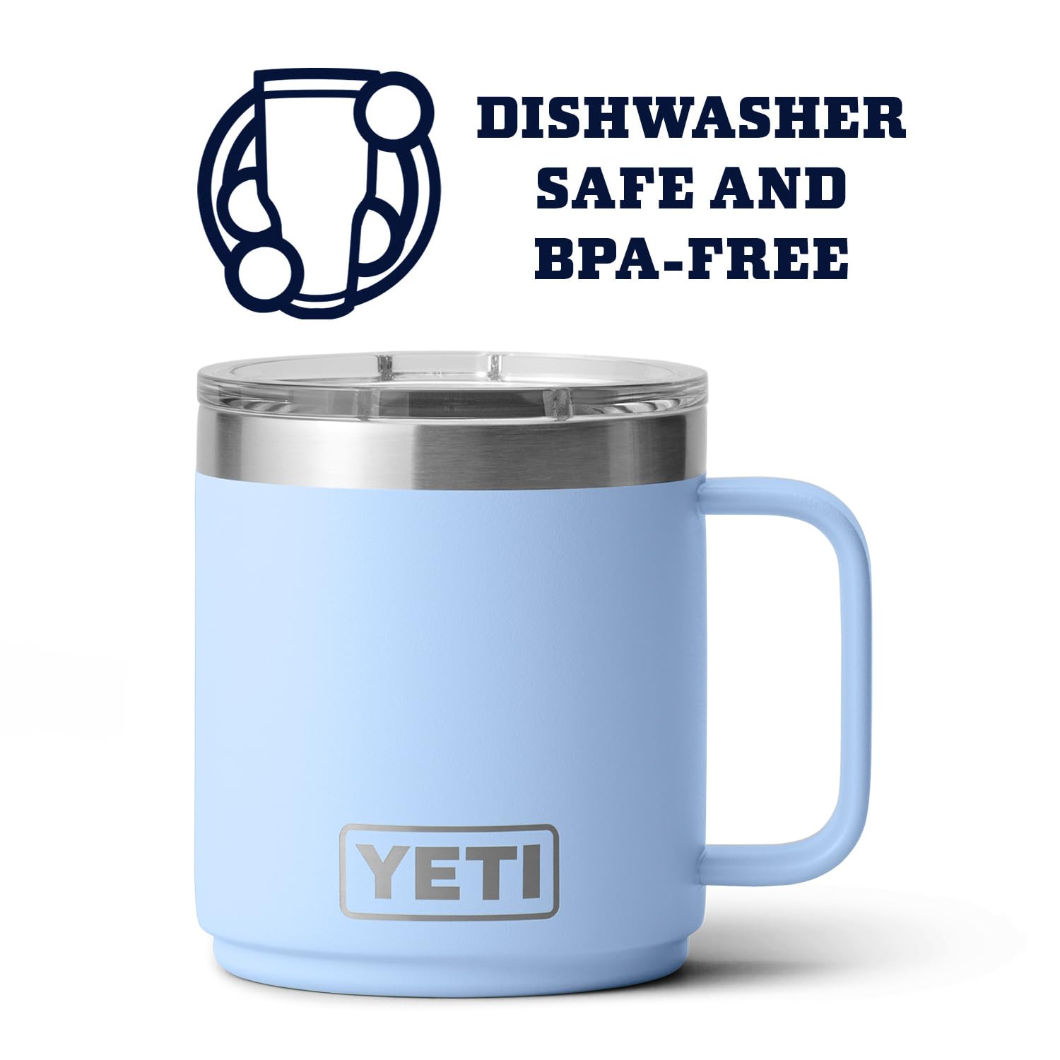 Foto 4 pulgar | Taza Yeti Rambler, Apilable, 300 Ml, Con Aislamiento Al Vacío, Acero Inoxidable - Venta Internacional.