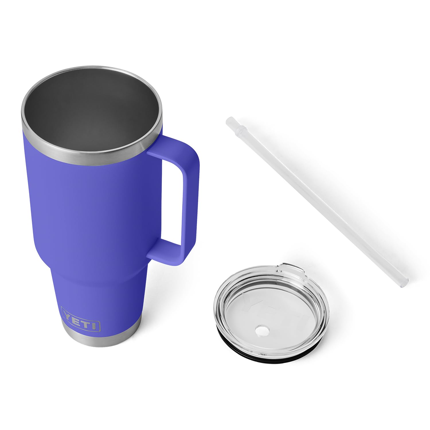 Foto 6 pulgar | Taza Yeti Rambler De 1,25 Litros Con Tapa De Pajita Con Aislamiento Al Vacío, Color Violeta - Venta Internacional.