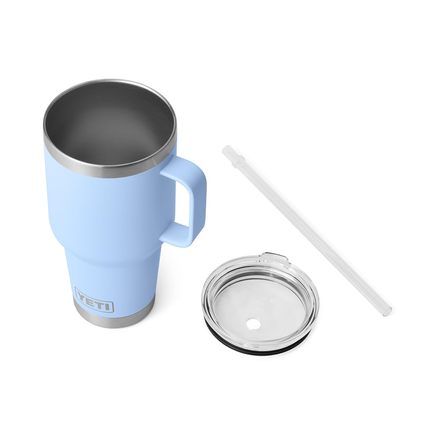 Foto 5 pulgar | Taza Yeti Rambler De 1 Litro Con Tapa De Pajita De Acero Inoxidable Con Aislamiento Al Vacío - Venta Internacional.