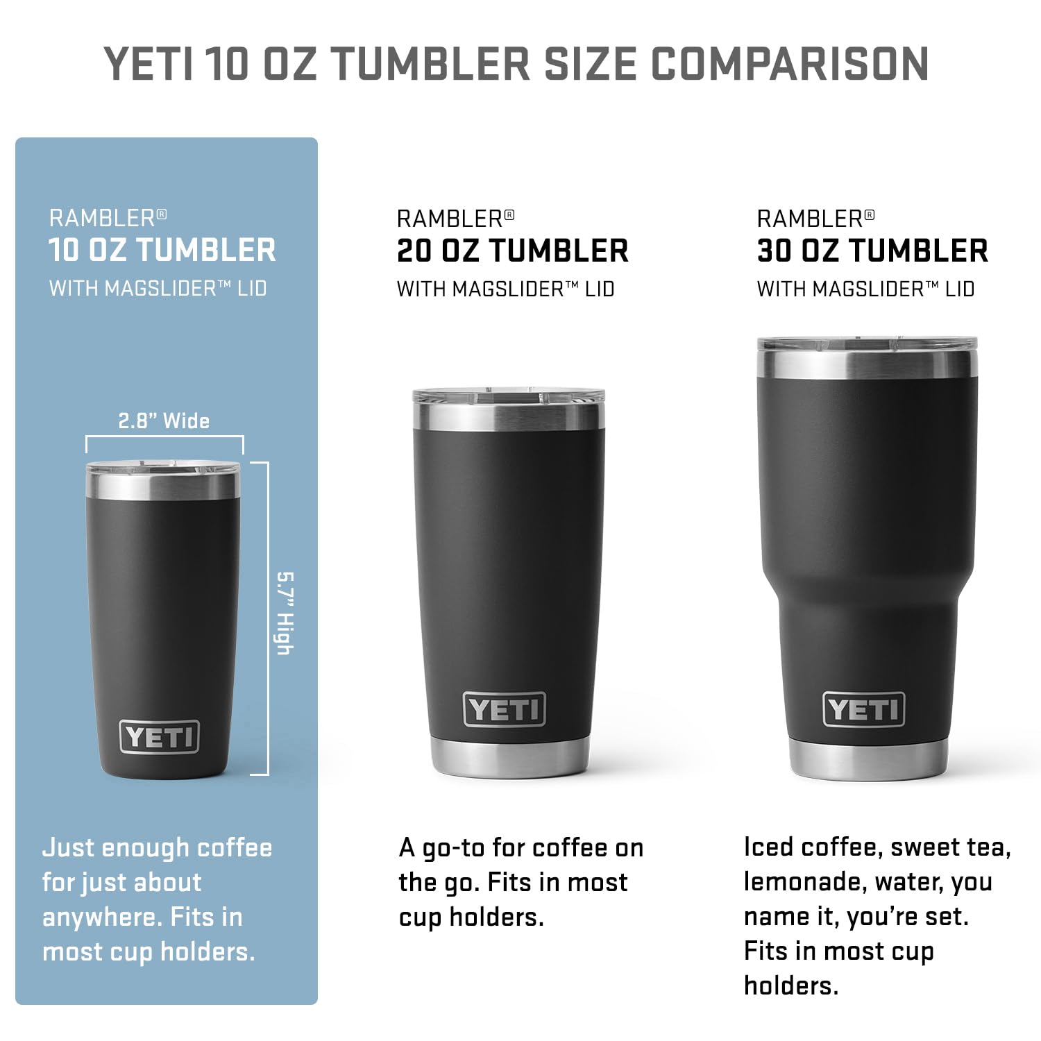 Foto 3 pulgar | Vaso Yeti Rambler De Acero Inoxidable Con Aislamiento Al Vacío De 300 Ml - Venta Internacional.