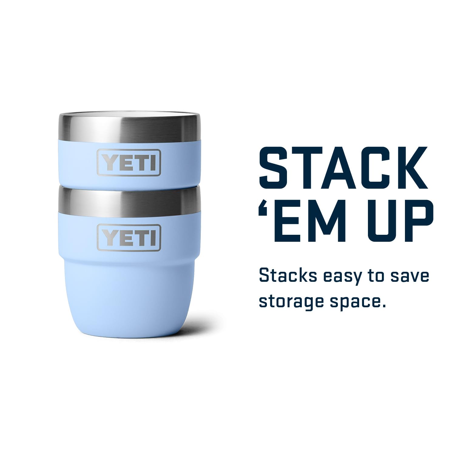 Foto 6 pulgar | Taza Yeti Rambler De Acero Inoxidable Con Aislamiento Al Vacío De 120 Ml, Paquete De 2 - Venta Internacional.