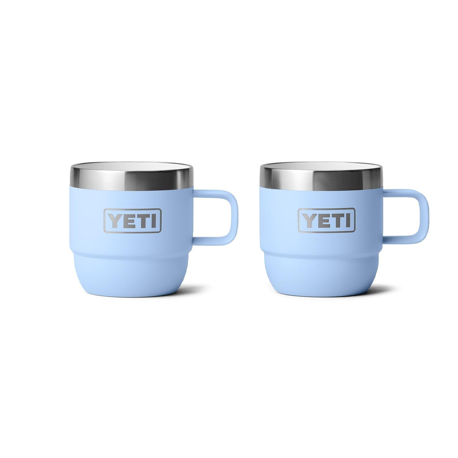 Taza Yeti Rambler De Acero Inoxidable Con Aislamiento Al Vacío, 180 Ml, Paquete De 2 Unidades - Venta Internacional.