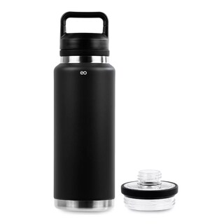 Foto 1 | Termo Acero Inoxidable Café Y Agua 33 Oz Tapa Hermética Eo Safe Imports Esi-12700-1 Negro