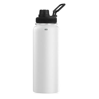 Foto 1 | Botella De Agua Fría/caliente De Acero Inoxidable De 1.2 L Eo Safe Imports Esi-12522-1 Blanco