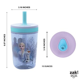 Foto 5 | Set De Vasos Zak Designs Disney Frozen Ii Movie Kelso, 450 Ml - Venta Internacional.